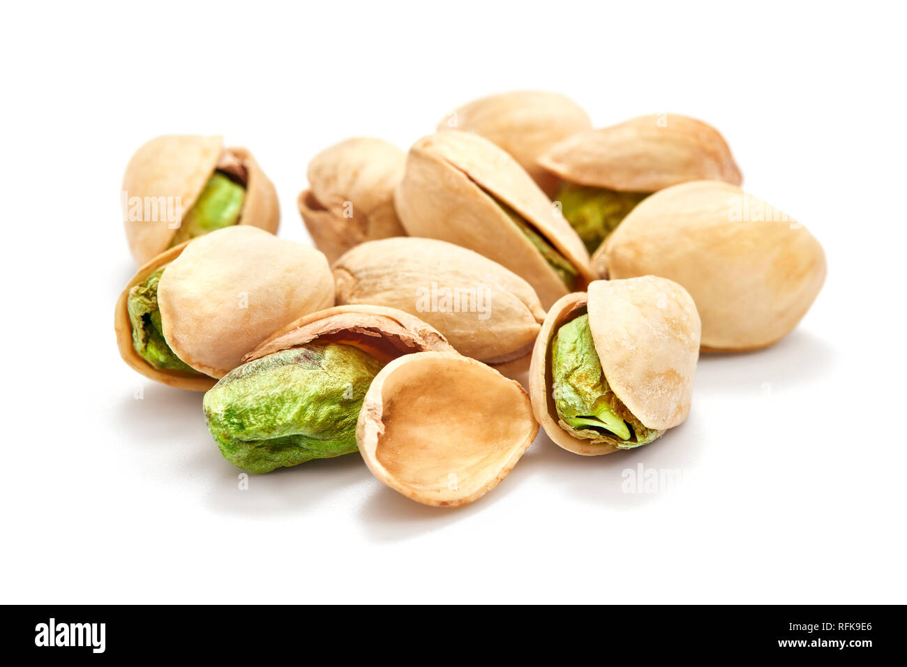 Pistachios White Background Hi Res Stock Photography And Images Alamy