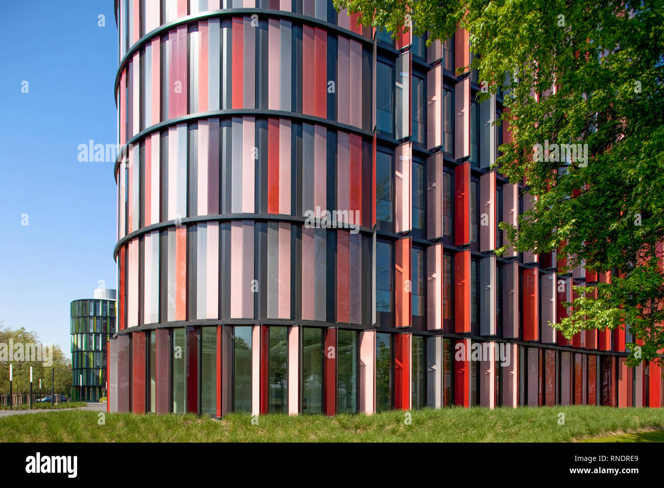 Cologne Oval Offices Office Building At The Gustav Heinemann Ufer In