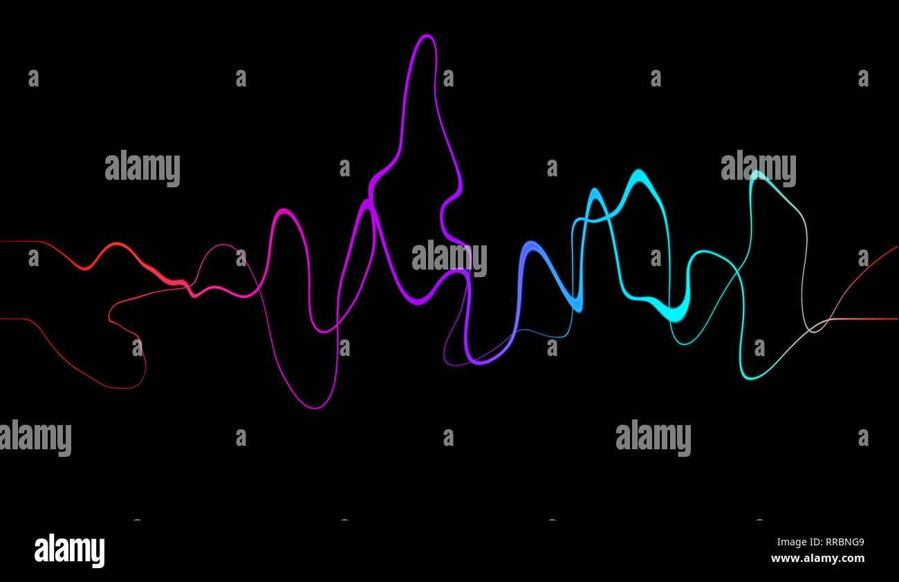 Audio Digital Equalizer Technology Pulse Musical Abstract Of Sound