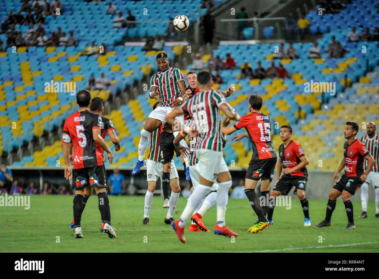 Rio De Janeiro Brazil 26th Feb 2019 During Fluminense BRA Vs