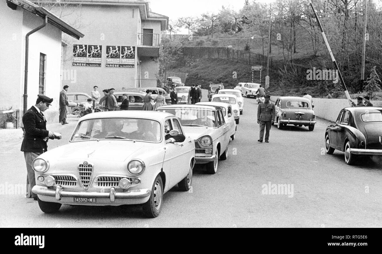 Novazzano Ronago Pass Lanzo D Intelvi Italy 1961 Stock Photo Alamy