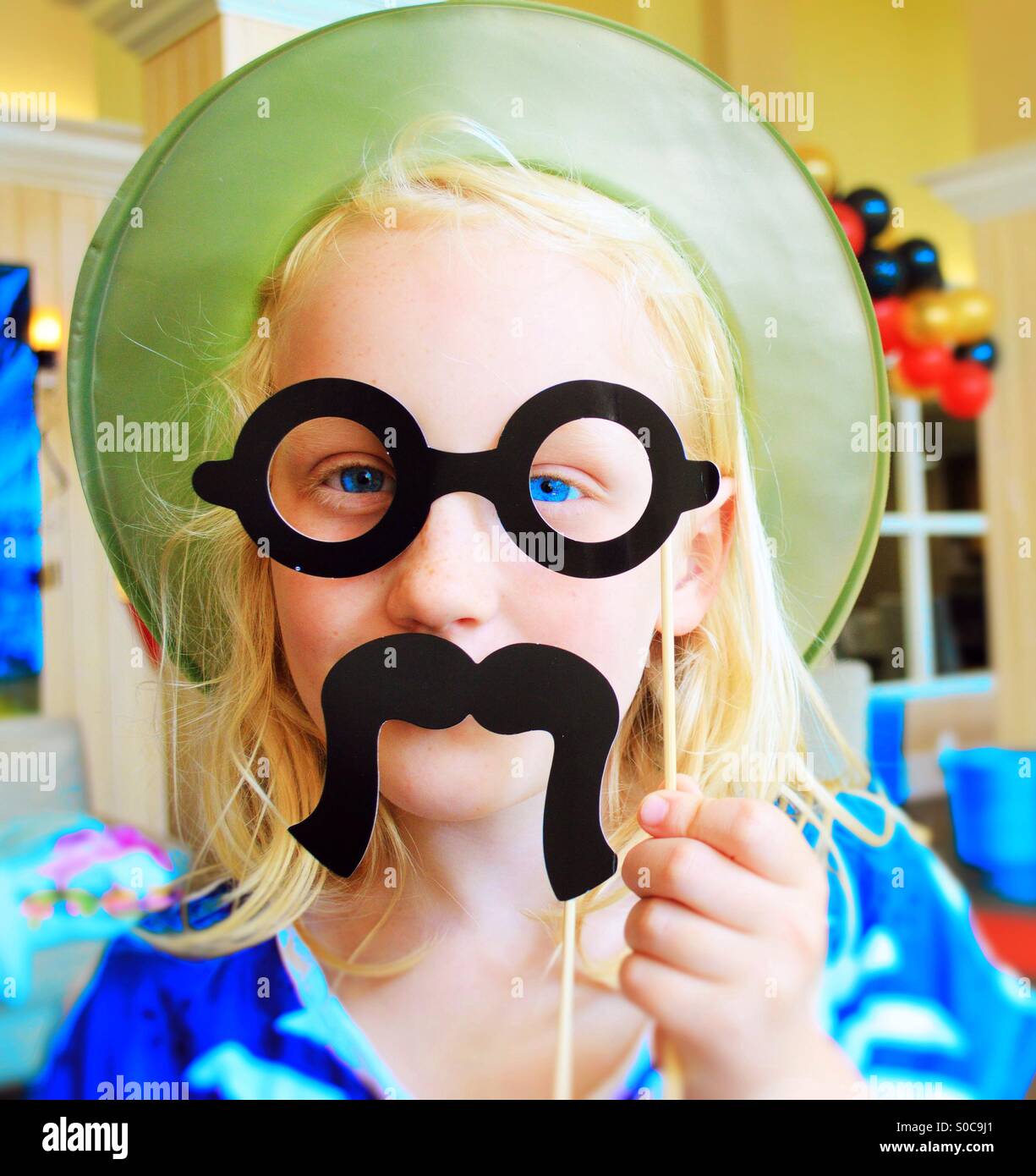 Girl in disguise Stock Photo 310057609 Alamy
