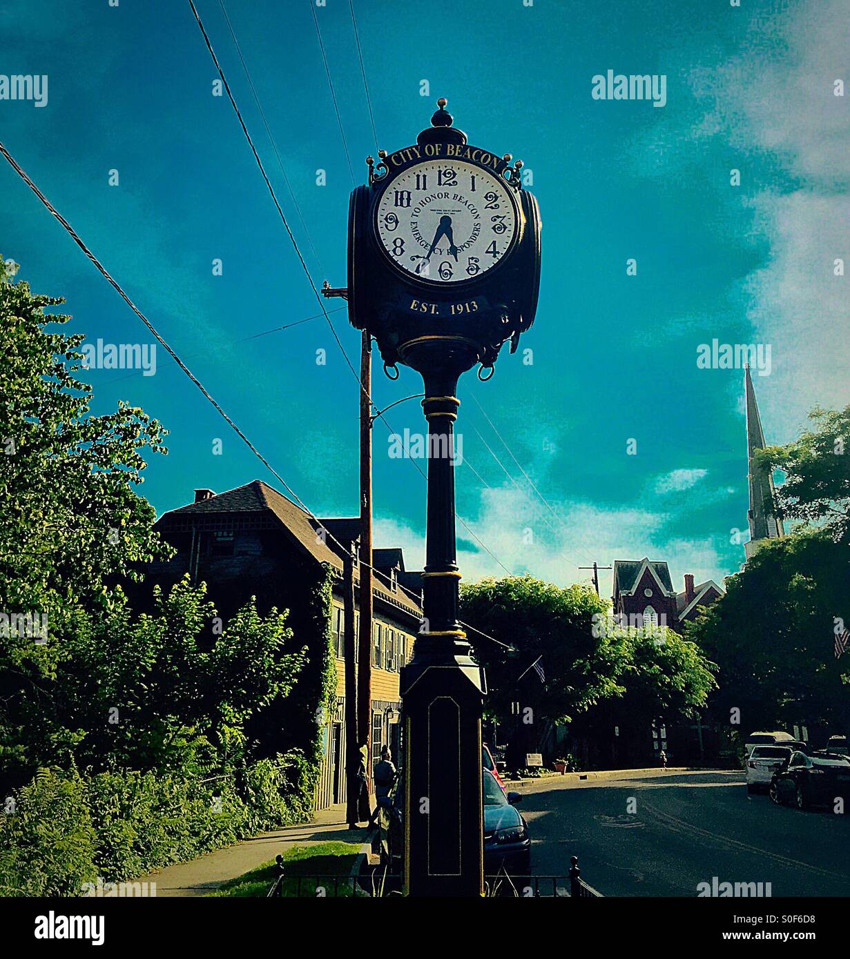 The clock strikes history Stock Photo, Royalty Free Image: 310120980
