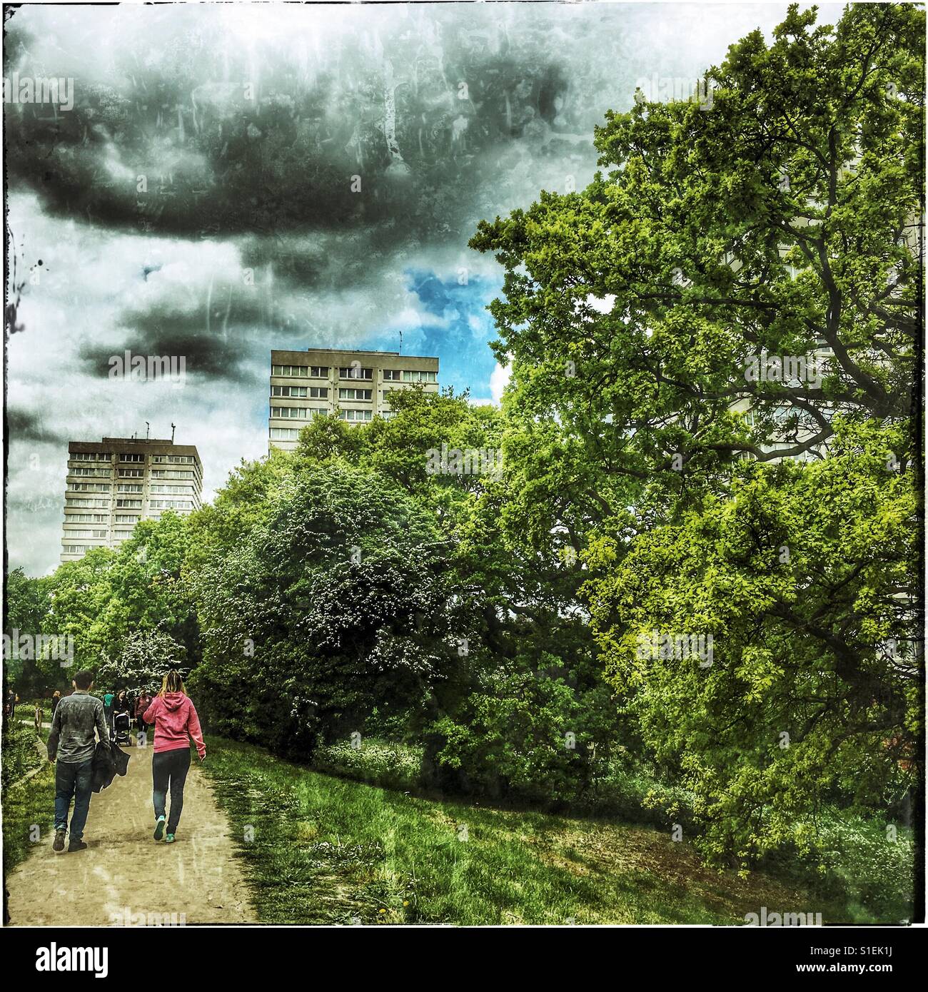 Urban Greenway Stock Photo, Royalty Free Image: 310723550 - Alamy
