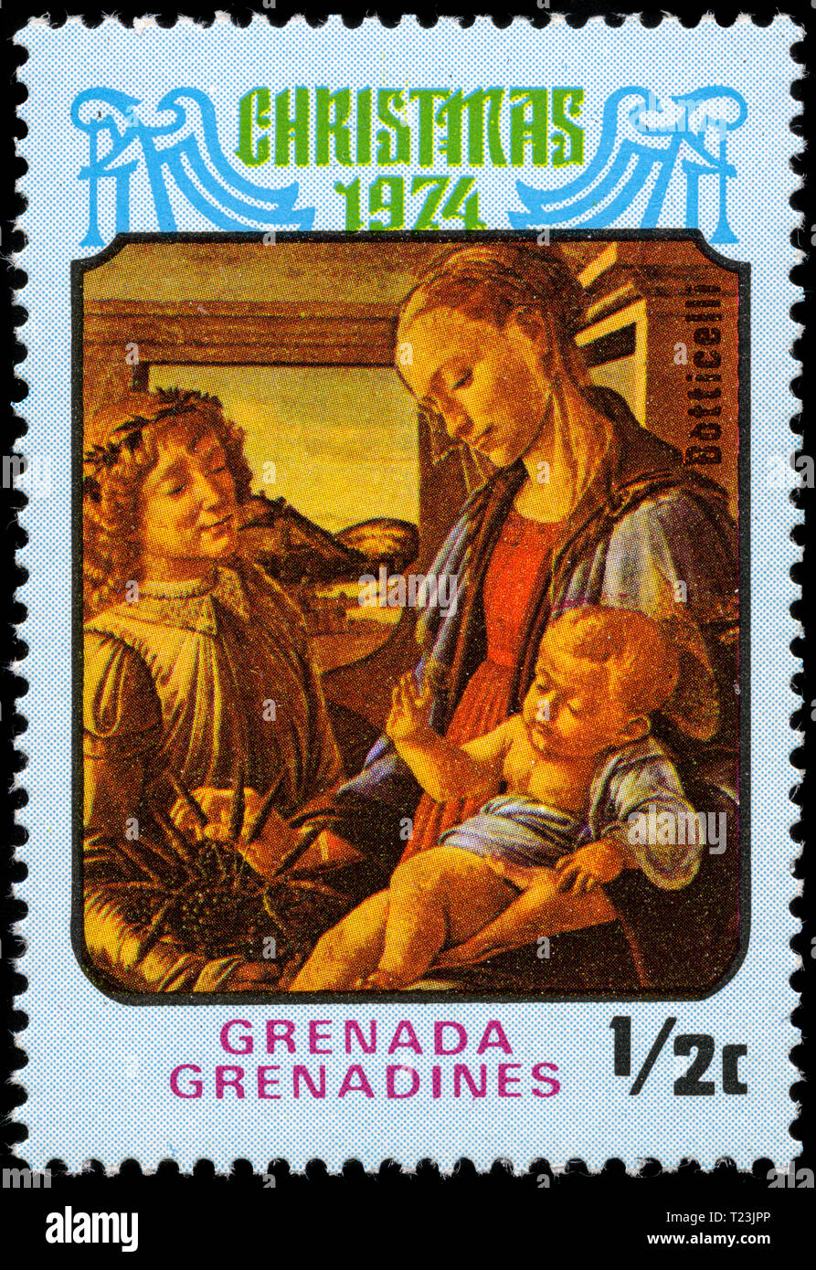 Postage Stamp From Grenada Grenadines In The Christmas Series