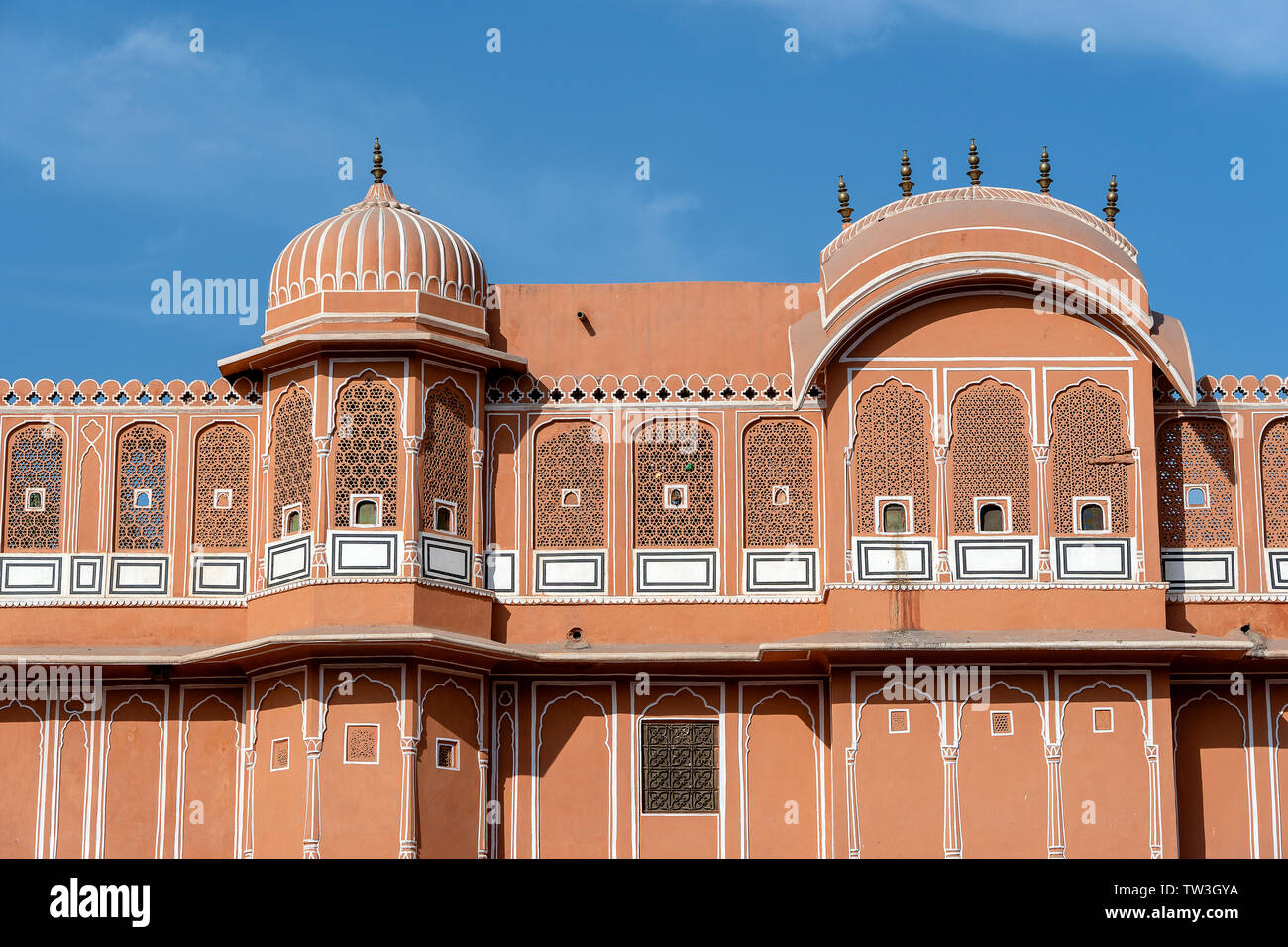 Hawa Mahal Pink Palace Of Winds In Old City Jaipur Rajasthan India