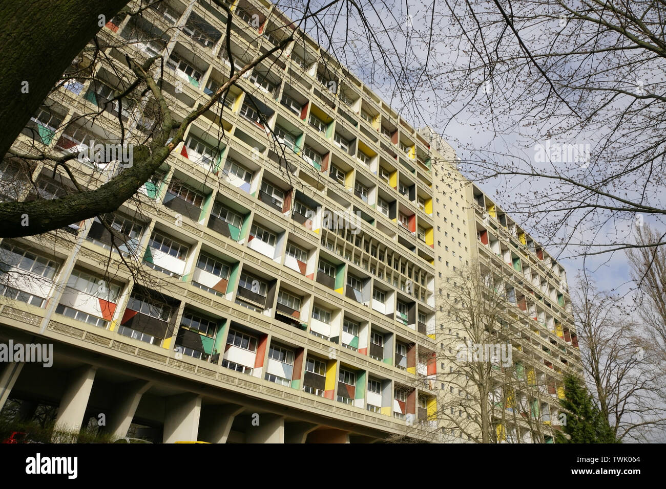 The Le Corbusier Designed Unite D Habitation Building Berlin