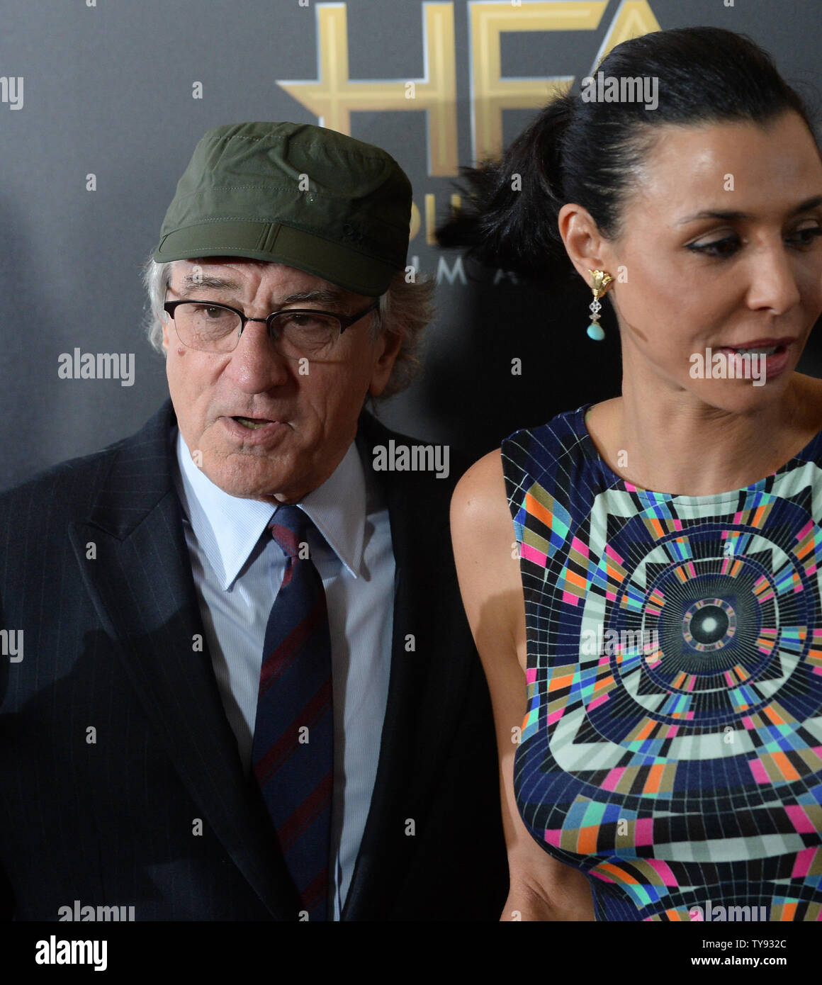 Us Actor Robert De Niro And His Daughter Co Star Drena De Niro Arrive