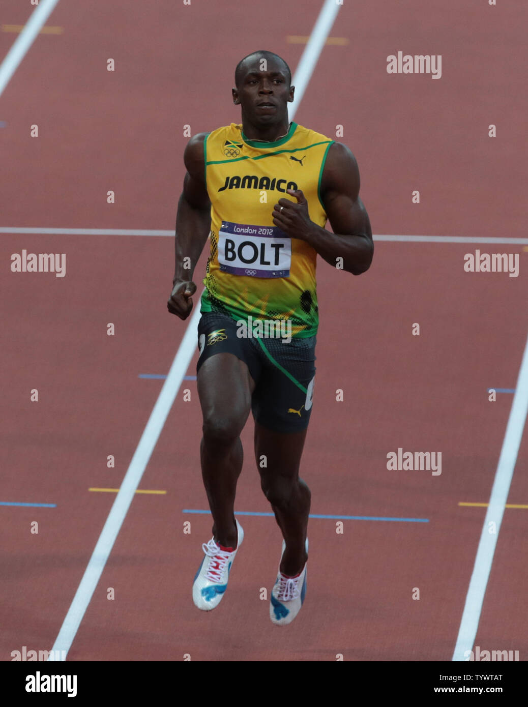 Jamaica S Usain Bolt In Action In The Semi Final Of The Men S 100 13325 |  Hot Sex Picture