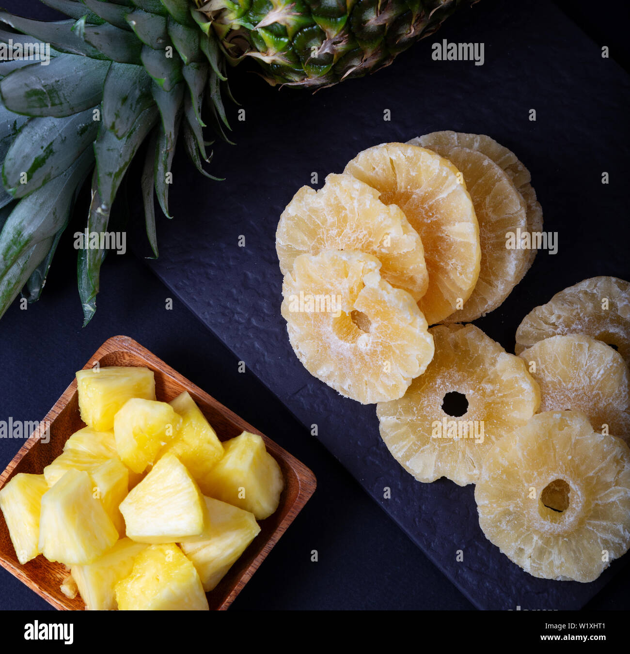 Stack Of Pineapple Slices Hi Res Stock Photography And Images Alamy