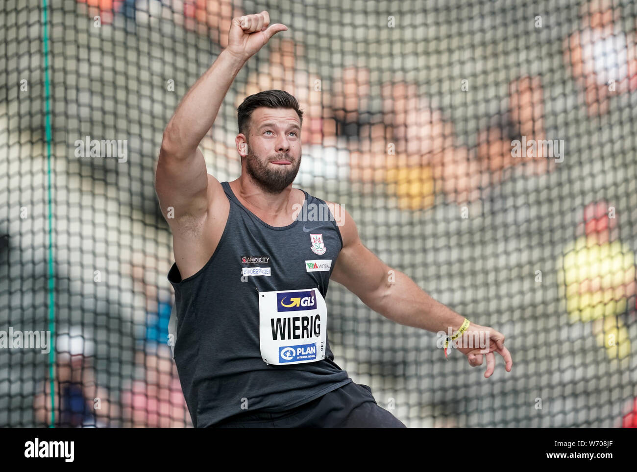 Berlin Germany 03rd Aug 2019 Athletics German Championship In The