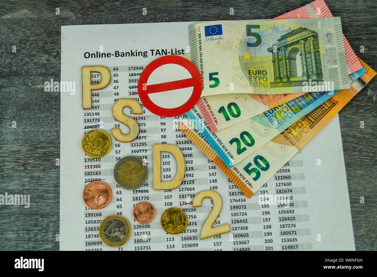 Psd Psd Payment Services Directive Two Stock Photo Alamy