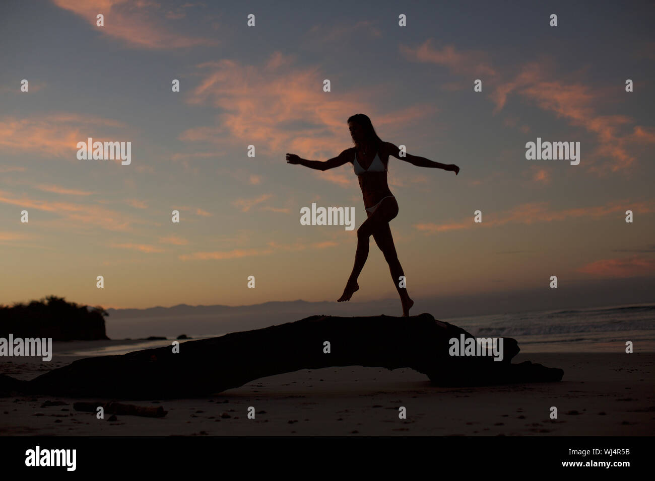 Woman Walking In Bikini Hi Res Stock Photography And Images Alamy