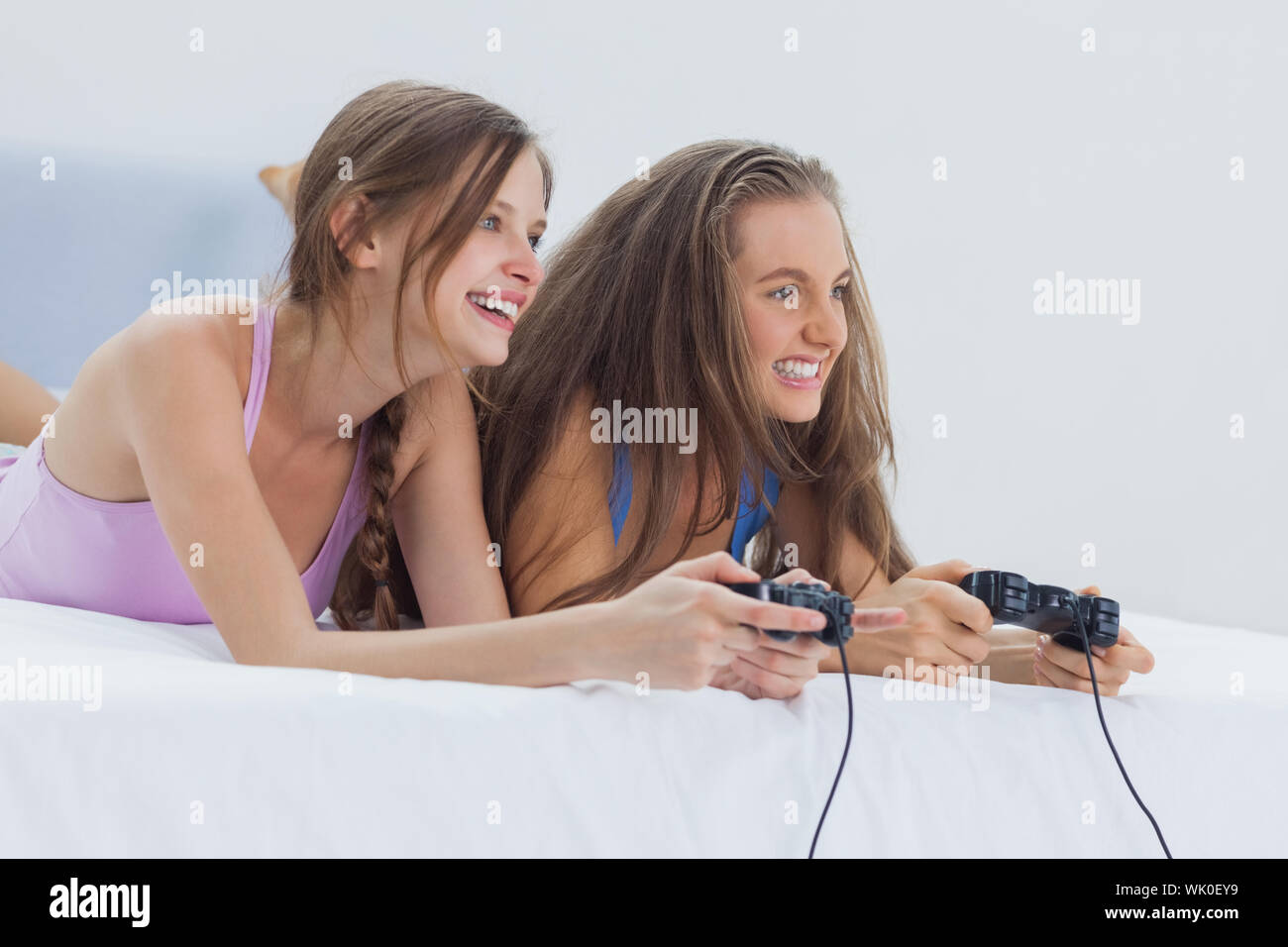 Girls playing themselves