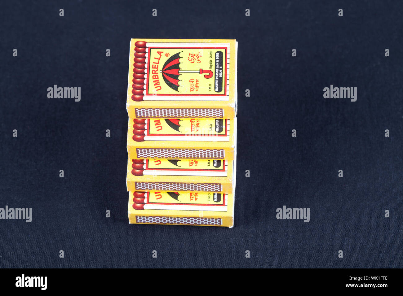 Stacks Of Matchbox Stock Photo Alamy