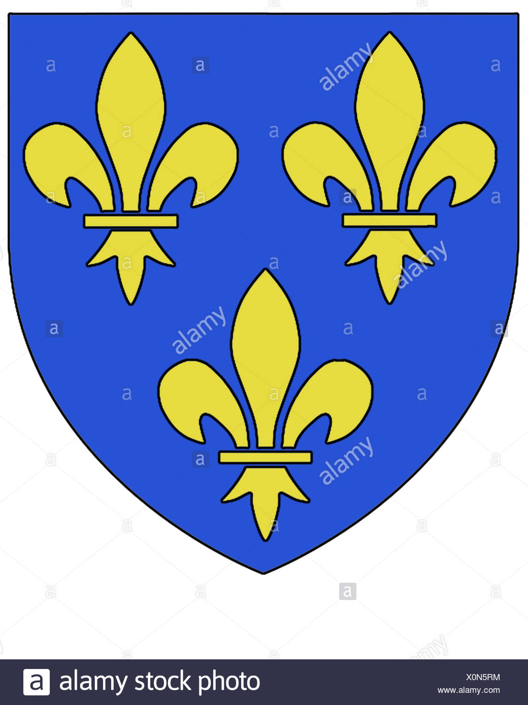 Heraldry Coat Arms France Coat Stock Photos Heraldry Coat Arms France