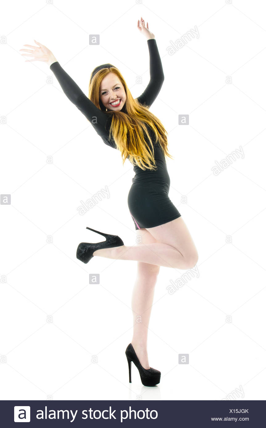 Dancing girl redhead Anal magnet stress reducer