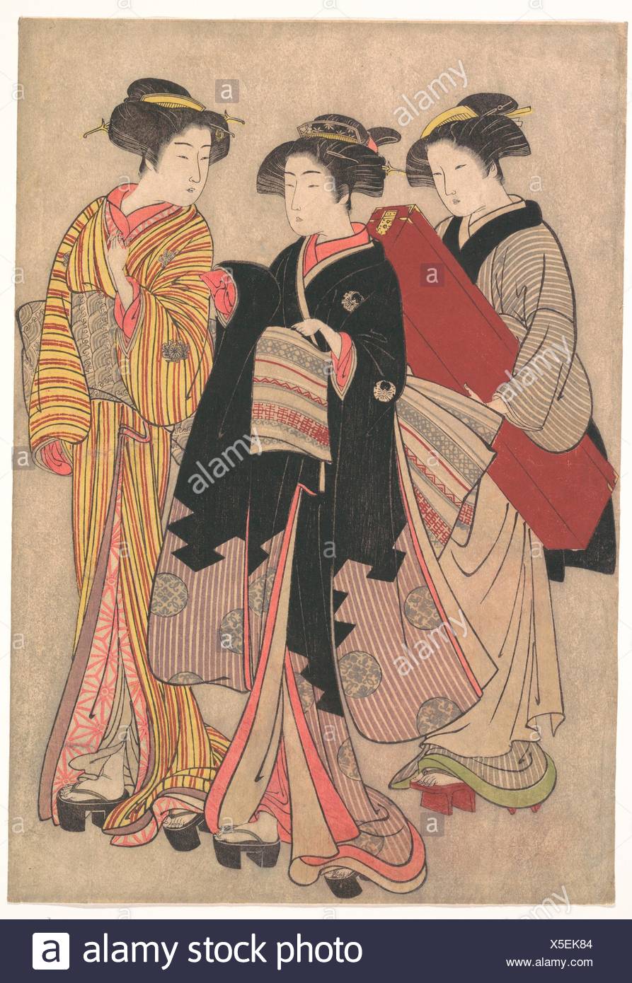 Artist: Kitao Shigemasa (Japanese, 1739-1820); Period: Edo period (1615-1868); Date: 1739-1820; Culture: Japan; Medium:
