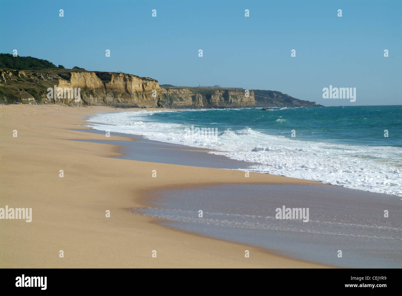 The Beach Of Costa Da Caparica