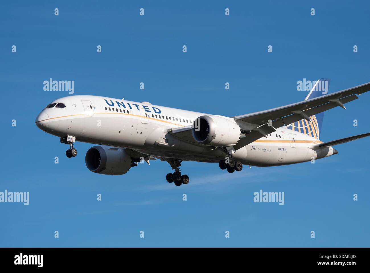 United Airlines Boeing Dreamliner Fotos Und Bildmaterial In Hoher