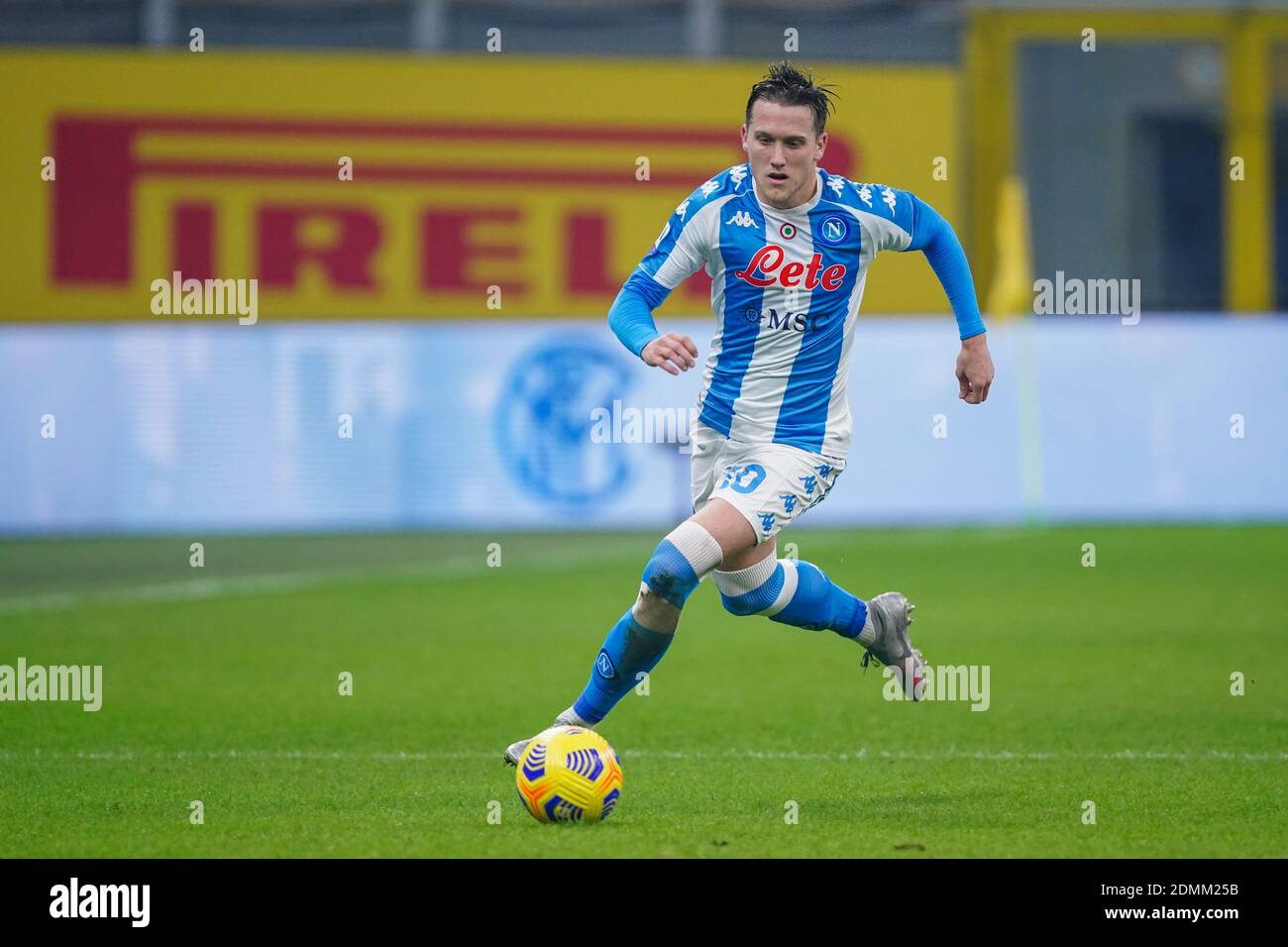 Piotr Zielinski Von Ssc Napoli Beim Fc Internazionale Gegen Ssc Napoli