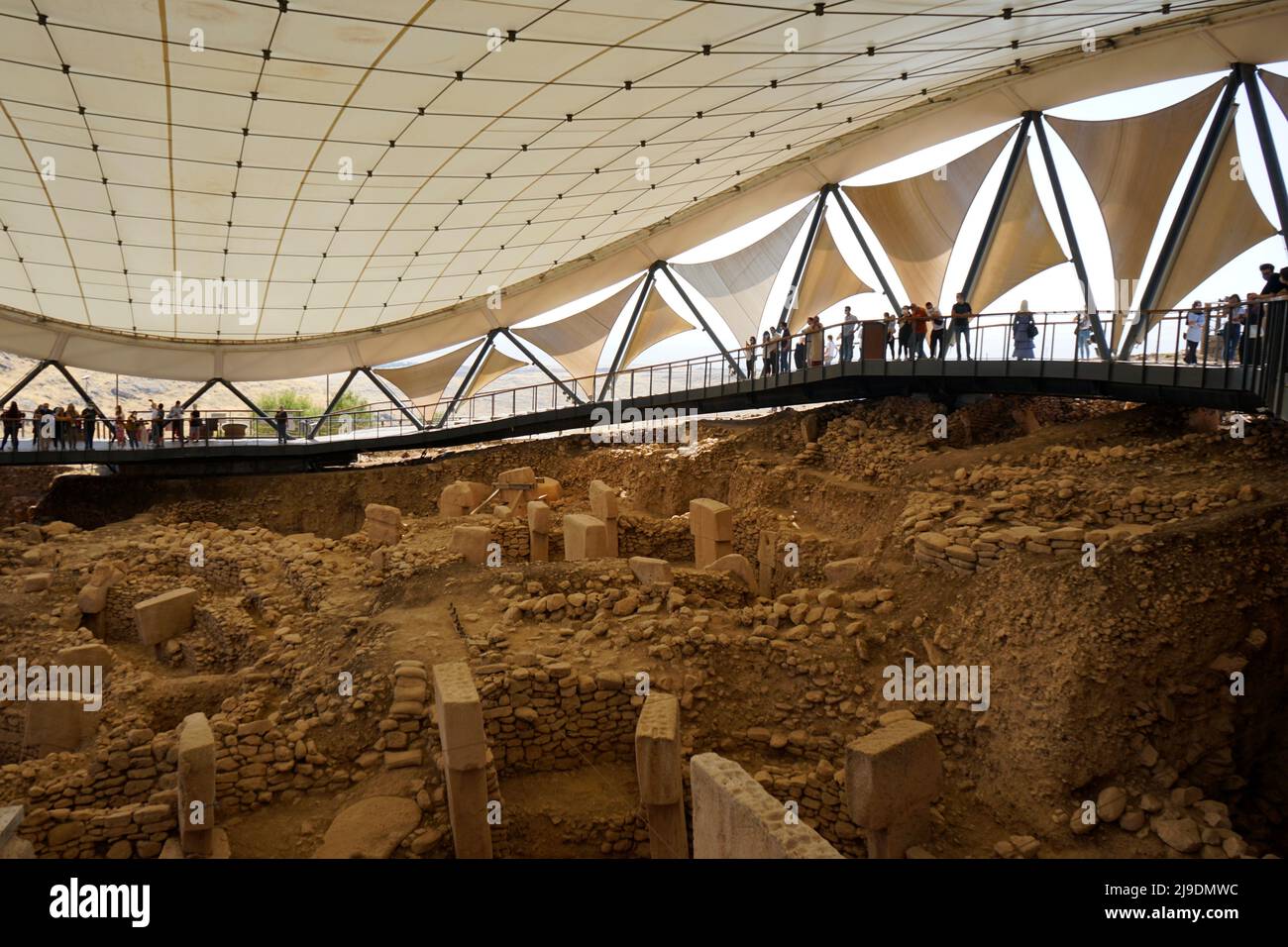 Sito Archeologico Di Gobekli Tepe Fotos Und Bildmaterial In Hoher