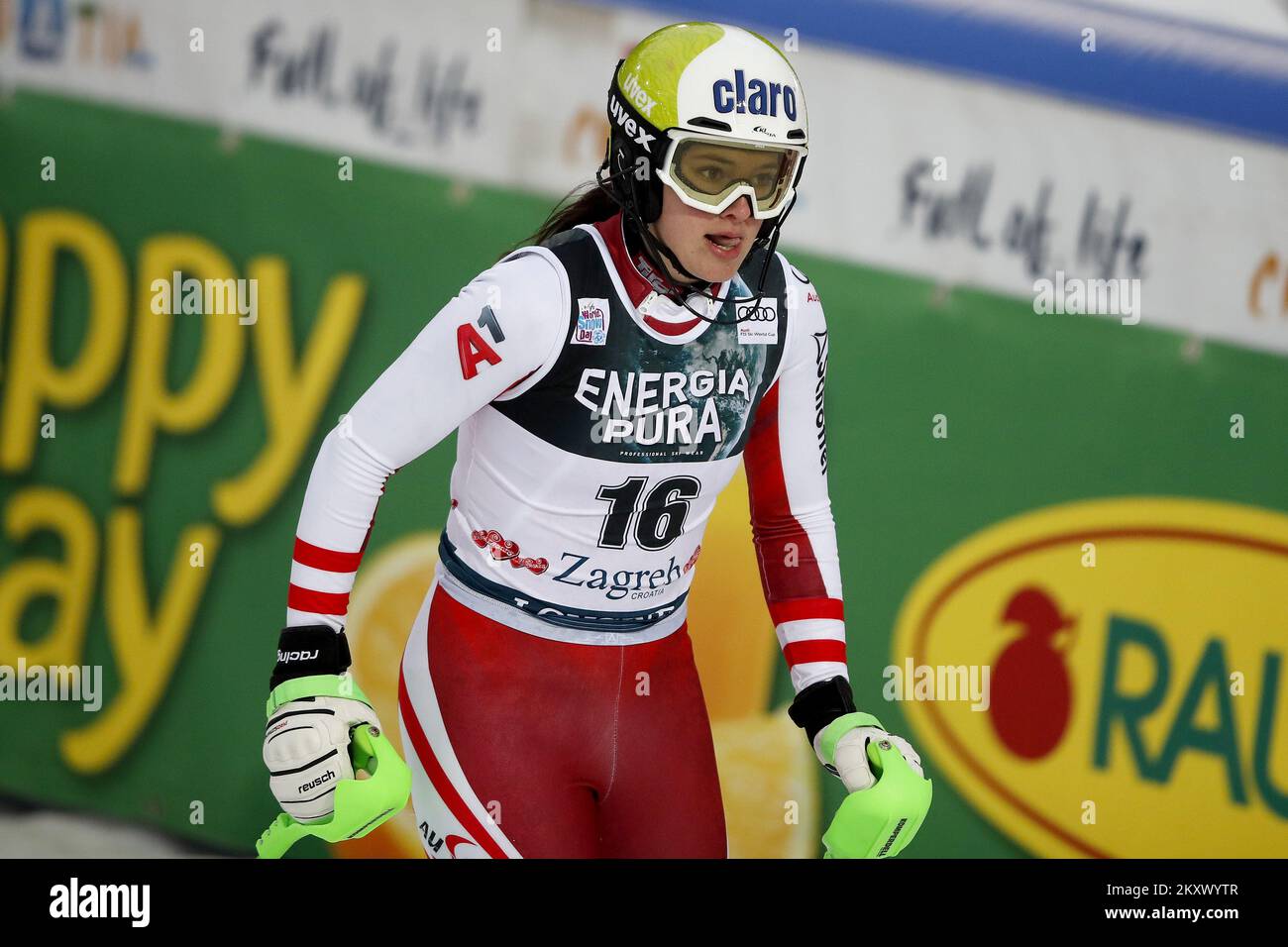 Zagreb Kroatien Januar Katharina Huber Von Sterreich W Hrend