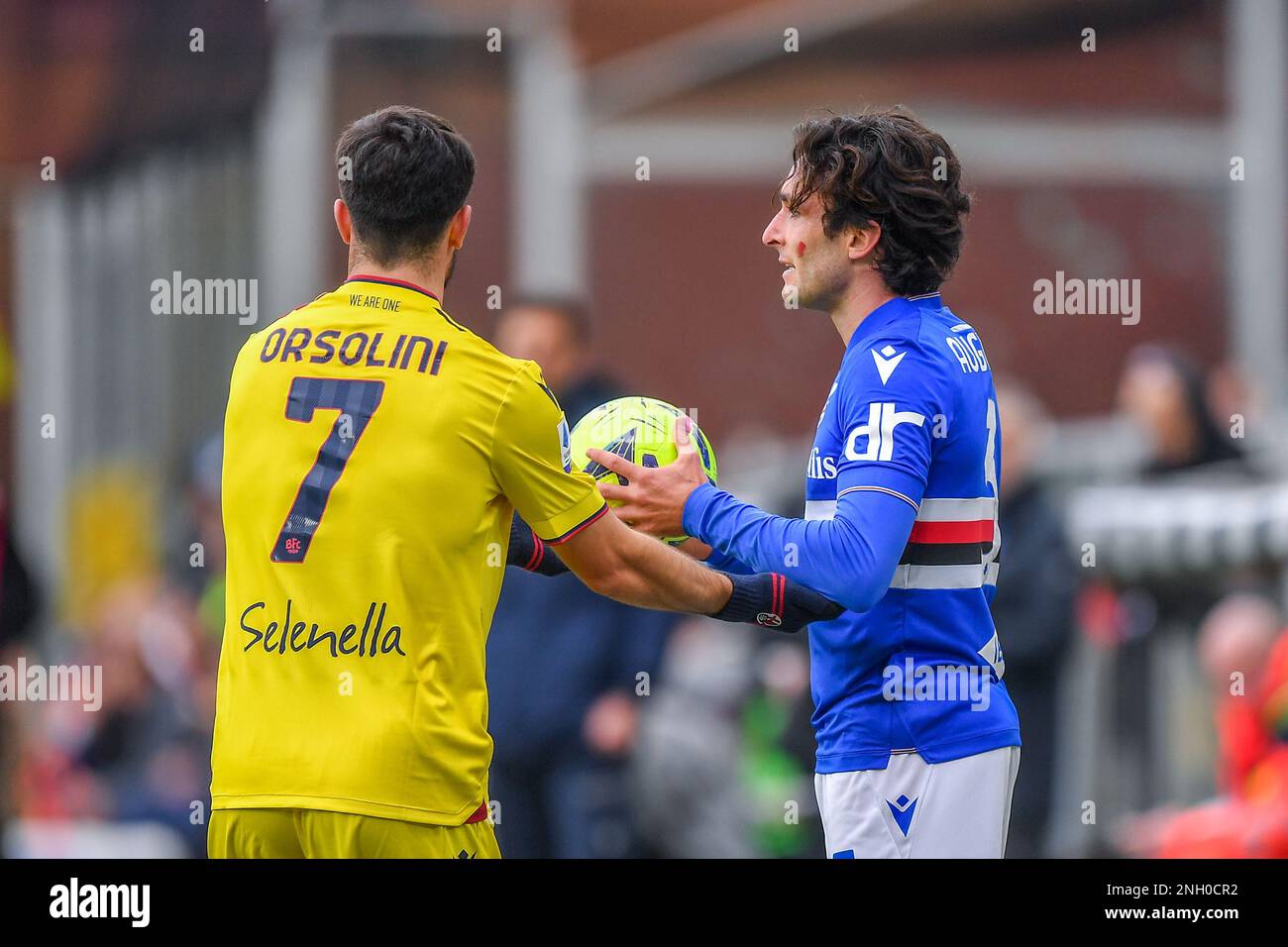 Luigi Ferraris Stadium Genua Italien Februar Riccardo