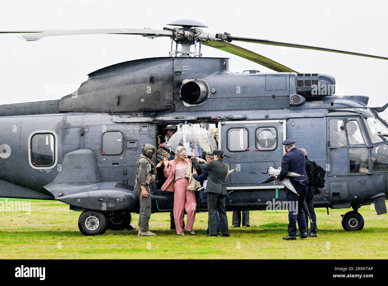 Texel Niederlande Mai K Nig Willem Alexander Und K Nigin