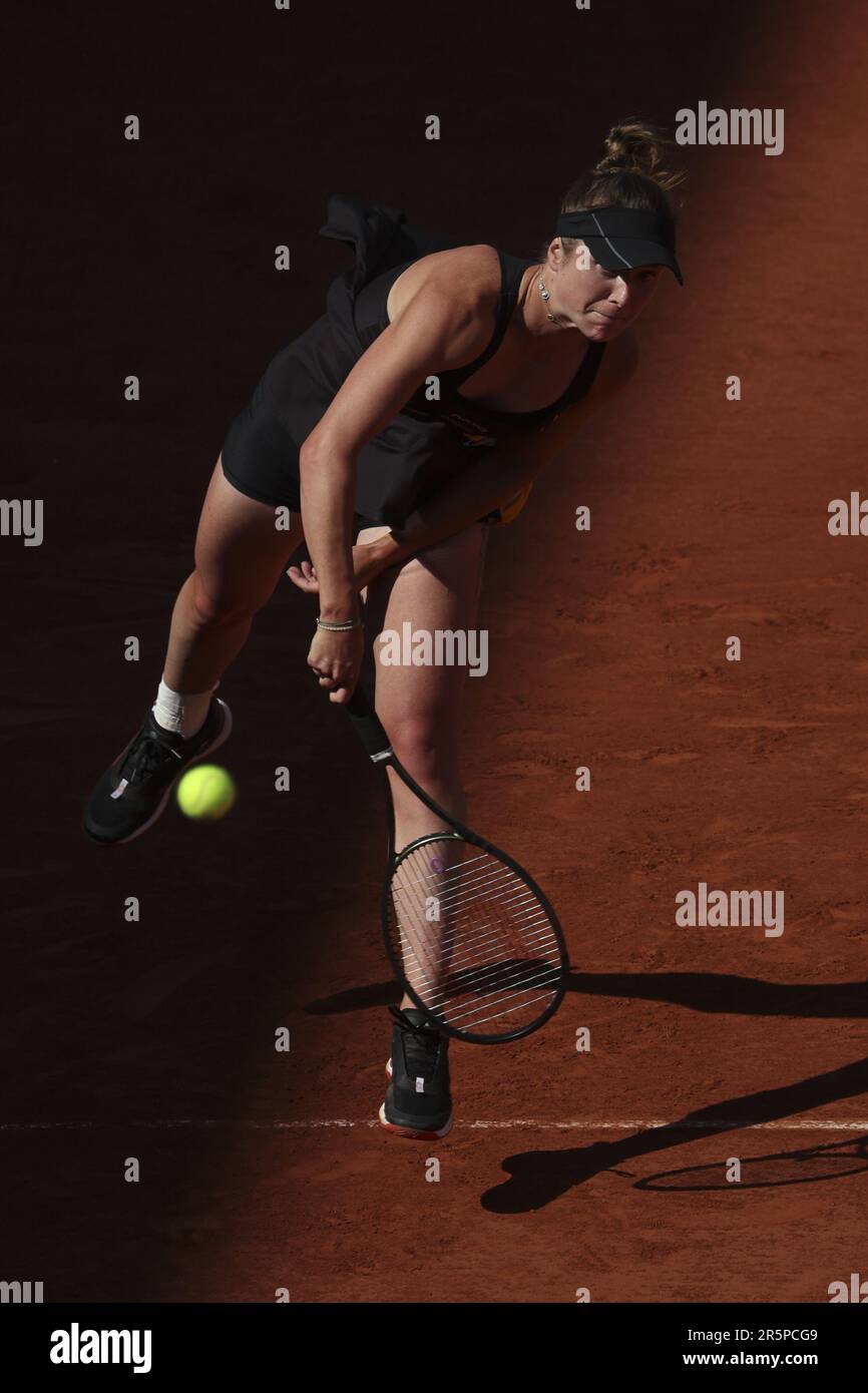 Elena Svitolina Aus Der Ukraine Am 8 Tag Der French Open 2023 Roland