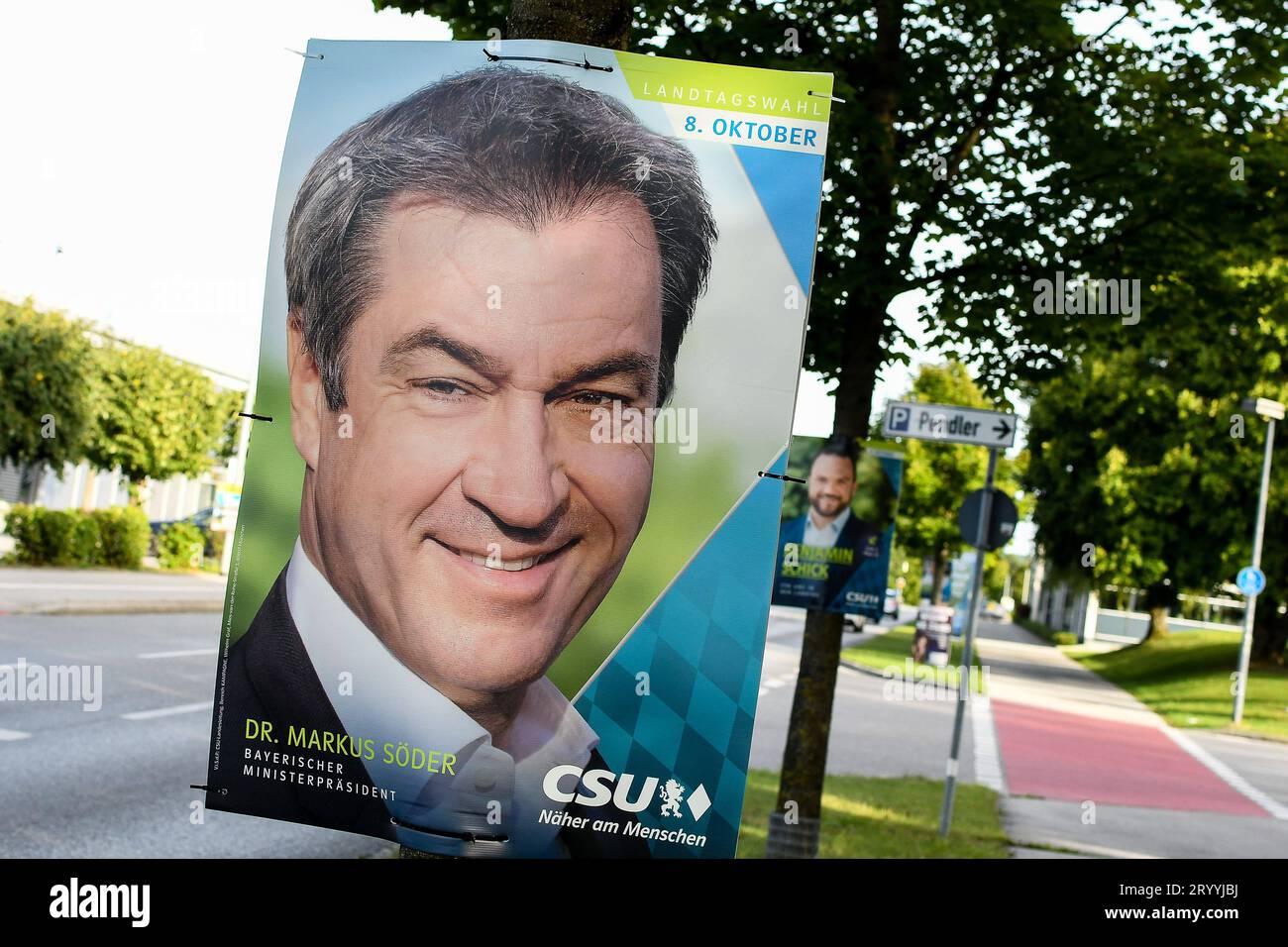 Deutschland Landtagswahl In Bayern 2023 Wahlplakate In Kaufbeuren 30