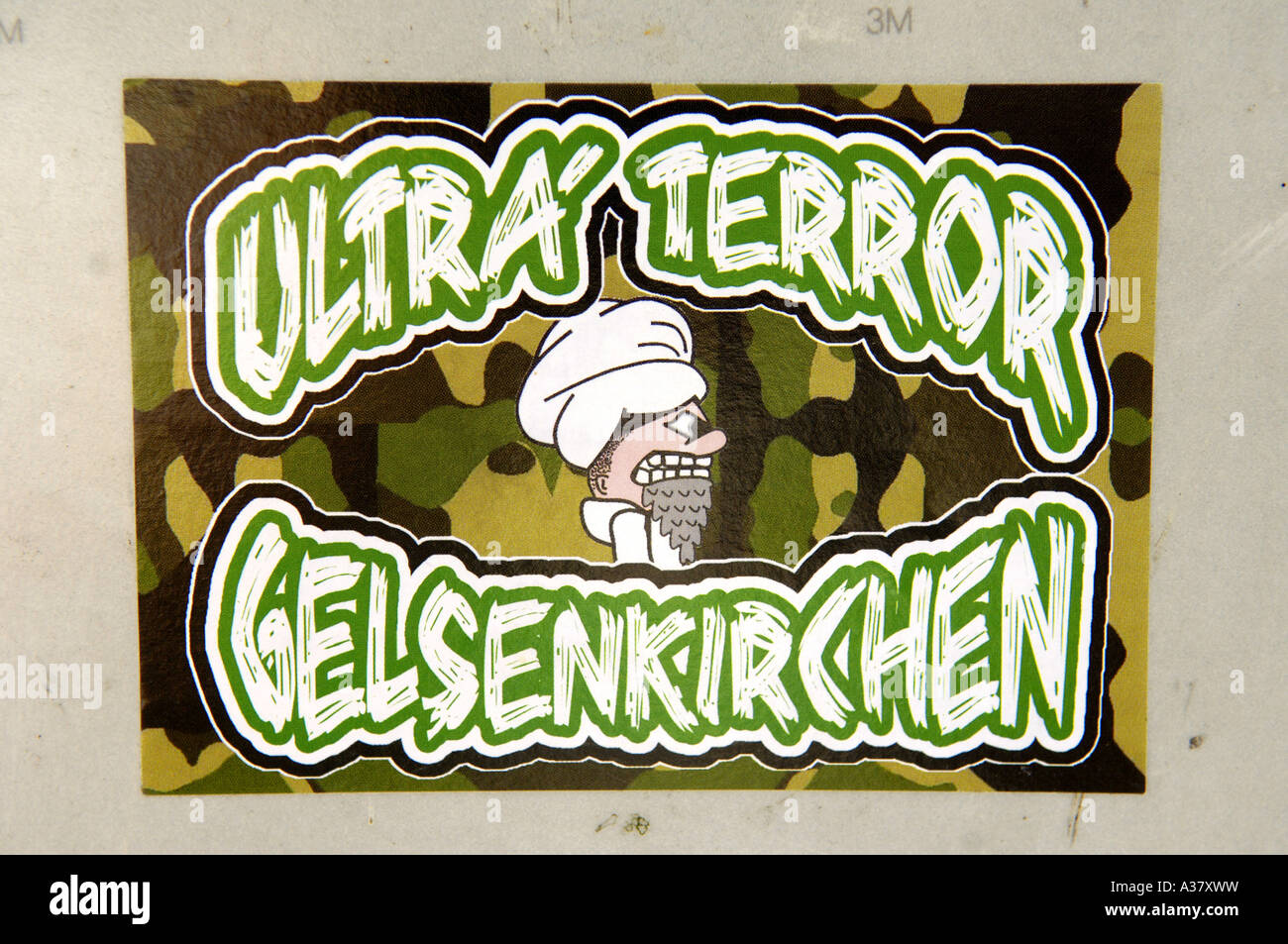 Fussball Ultras Aufkleber ultra terror gelsenkirchen fu 223 ball hooliganismus Fussball Ultras Aufkleber ultra terror gelsenkirchen fu 223 ball hooliganismus