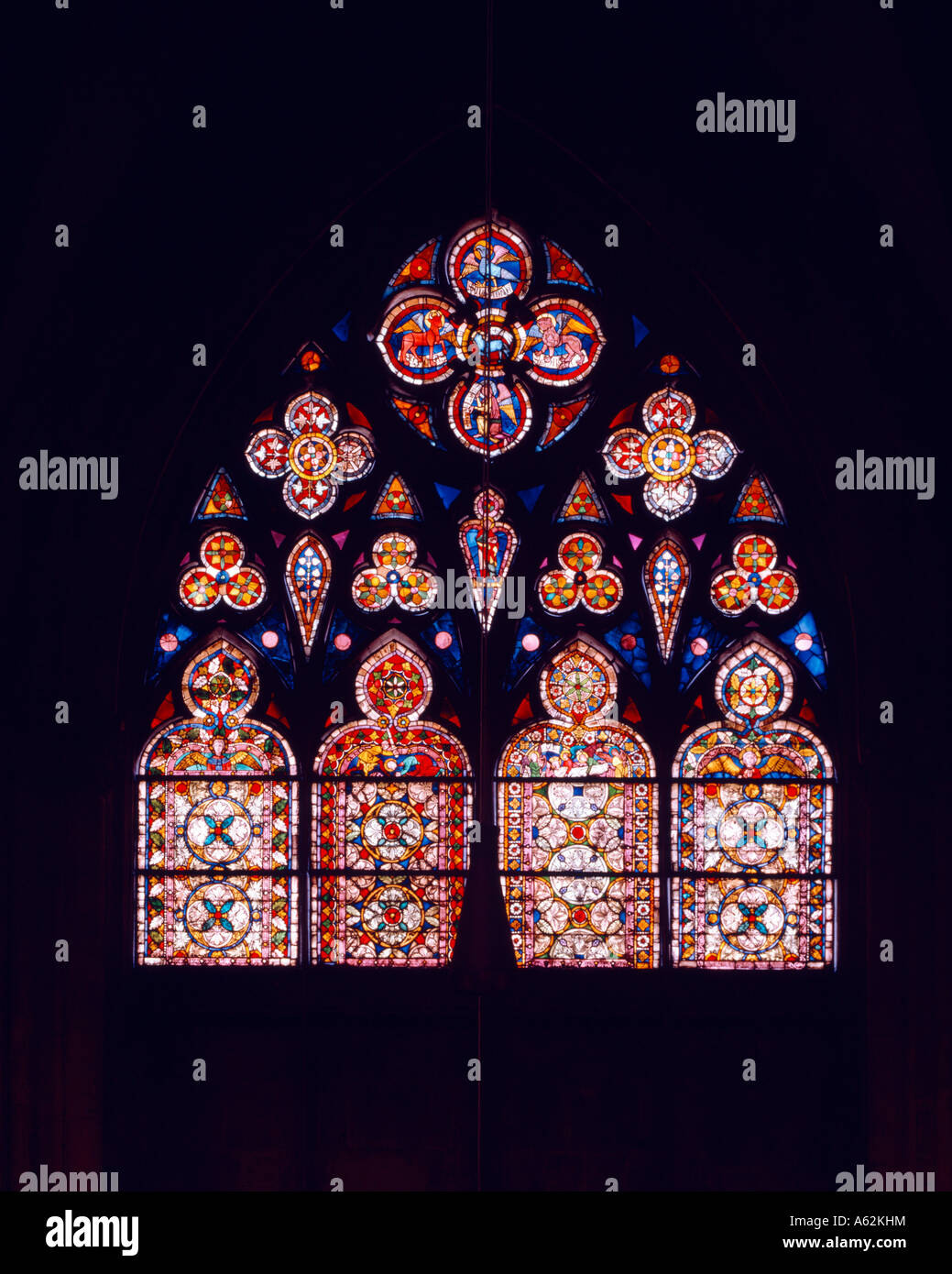 Regensburg, Dom, Fenster Stockfoto, Bild 11440447 Alamy