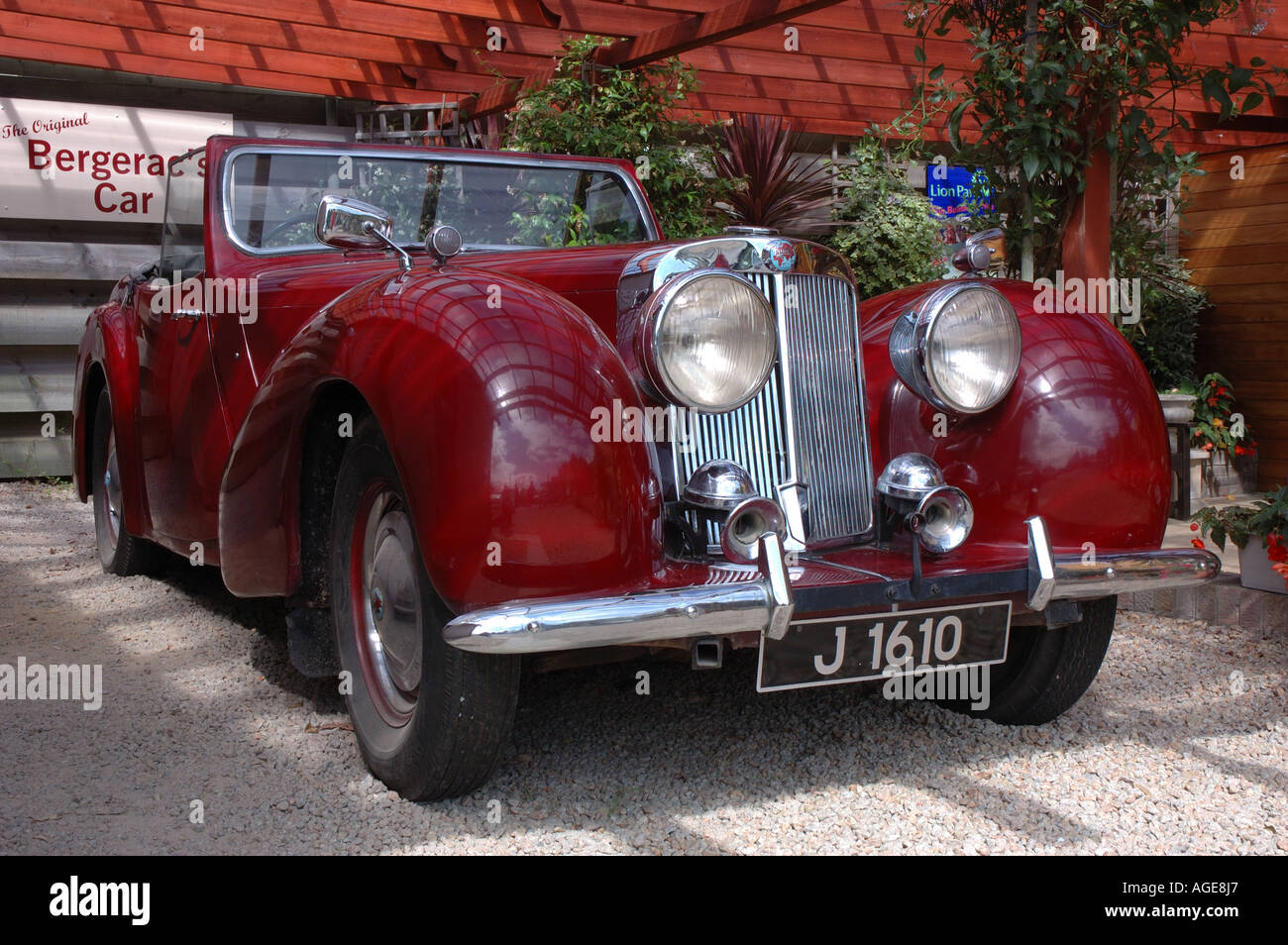 1947 Triumph 1800 Roadster, erschienen in der beliebten BBC Fernsehen