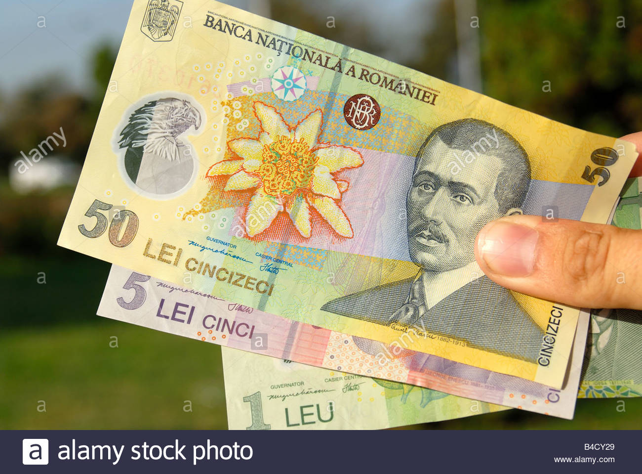 Romanian Leu Stockfotos & Romanian Leu Bilder - Alamy