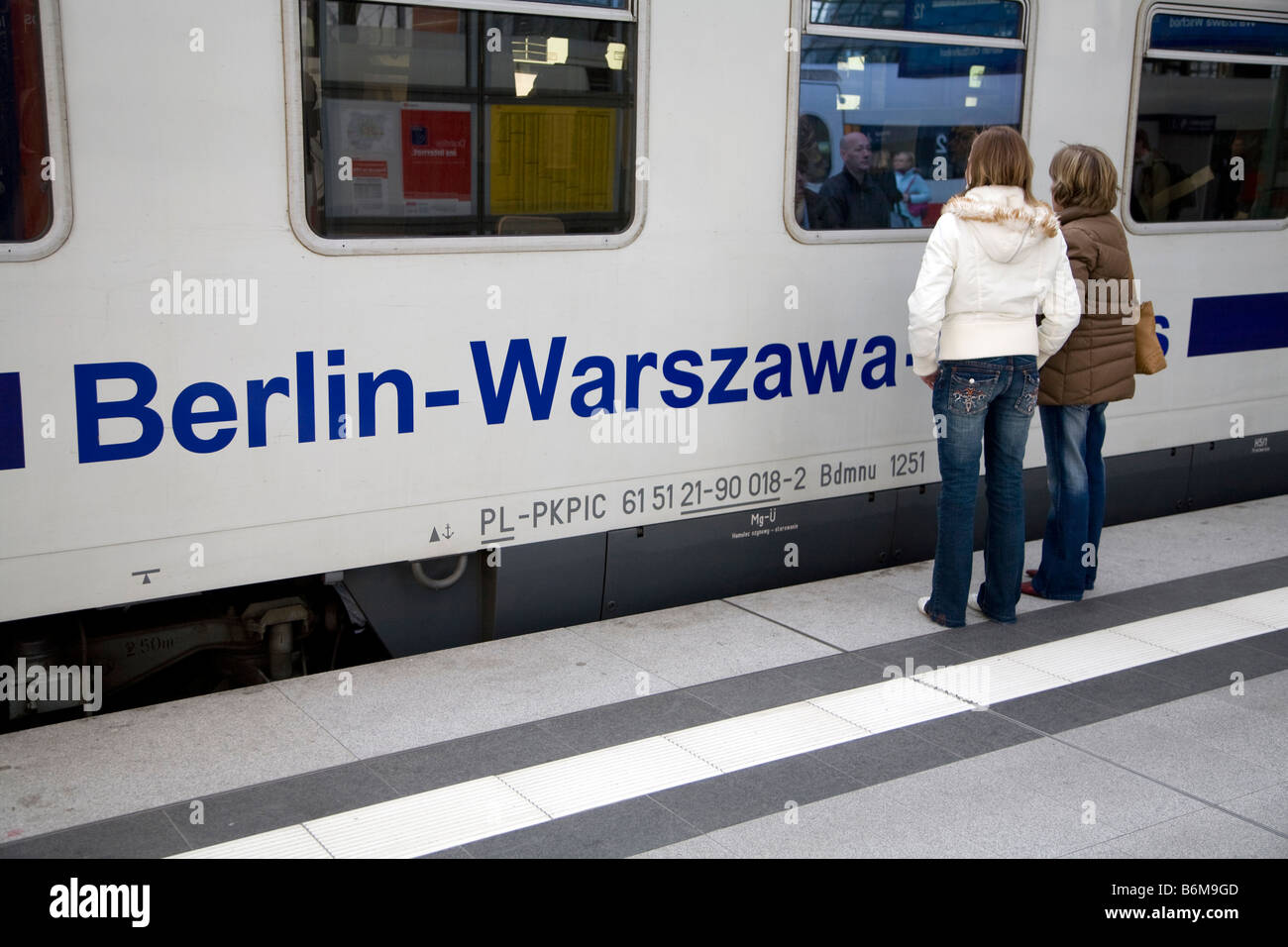 BerlinWarschauExpress Zug Stockfoto, Bild 21344861 Alamy