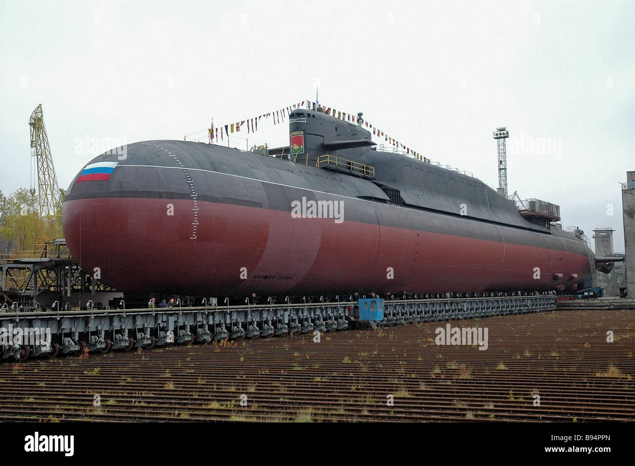 Der K 117 Brjansk strategische Unterwasser Raketenkreuzer das 1. 000ste