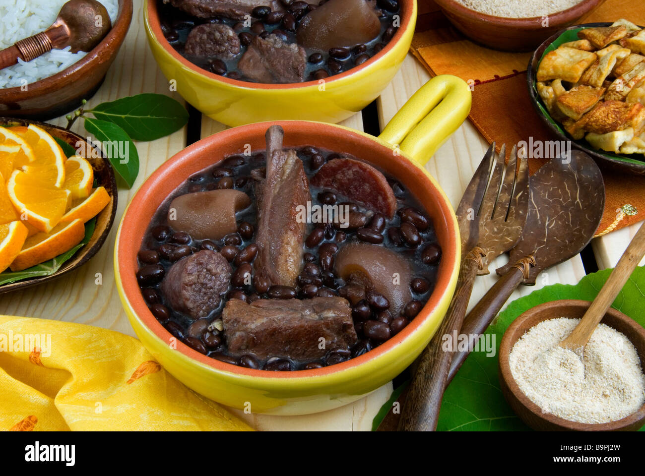 Feijoada-Brasilien-brasilianische Küche Stockfoto, Bild: 23239409 - Alamy