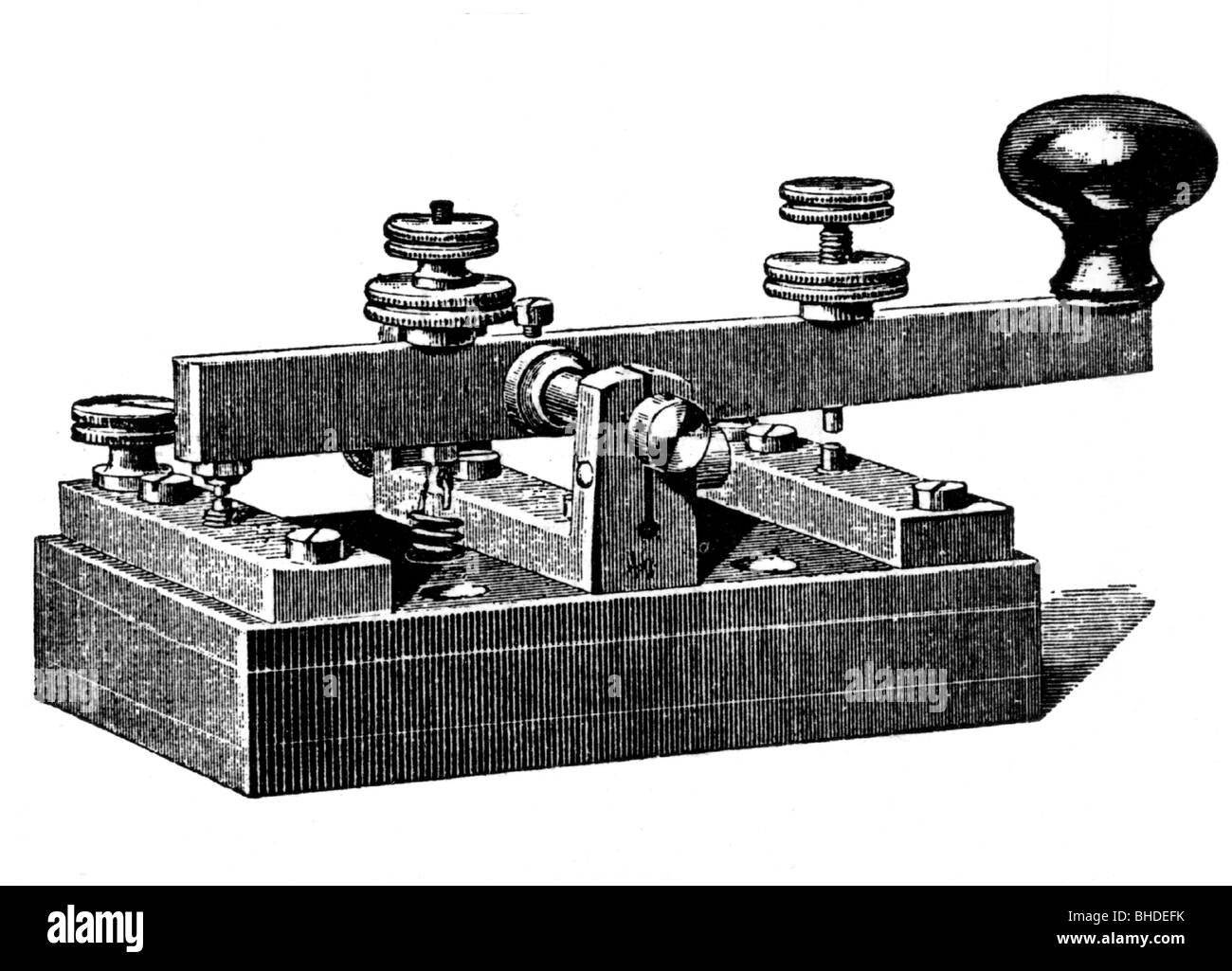 Telegraphy 19th Century Stockfotos & Telegraphy 19th Century Bilder Alamy