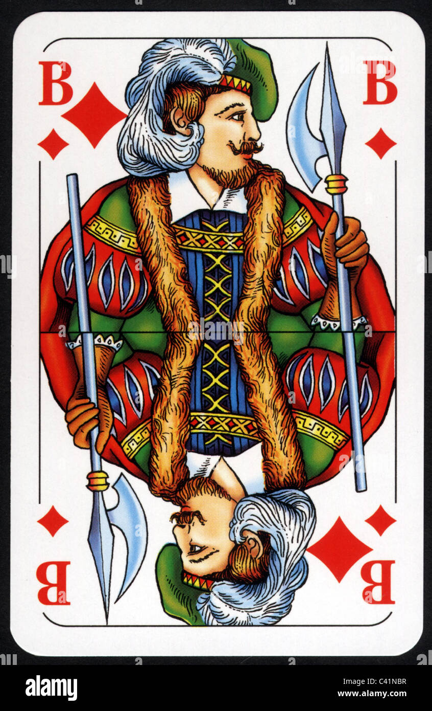 Spielkarte Karo Spielkarte Karo