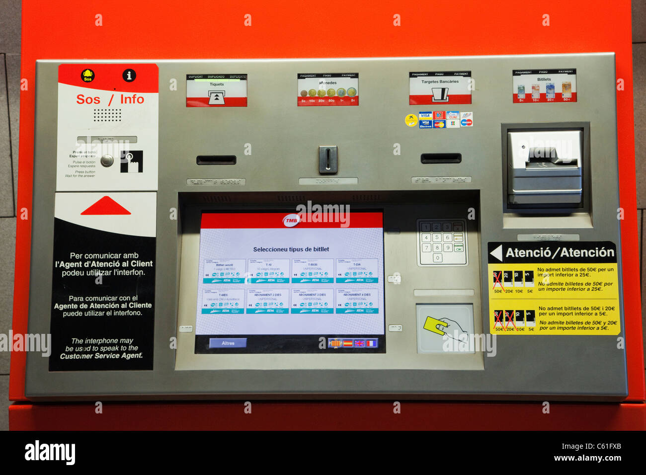 spanien-barcelona-metro-ticket-automat-stockfoto-bild-38143123-alamy