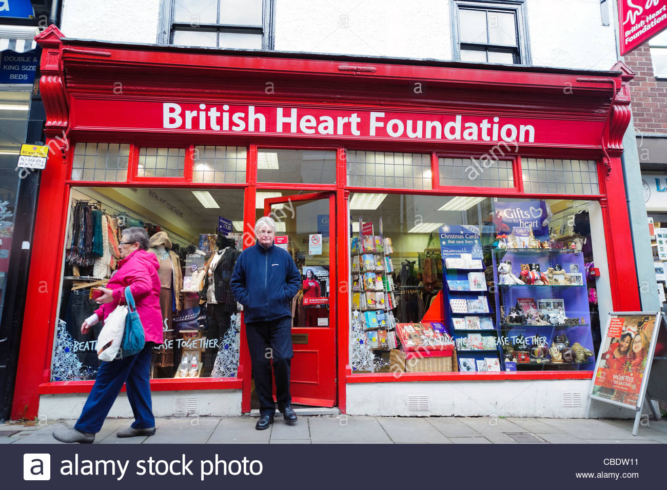 British Heart Foundation in Leominster, Herefordshire