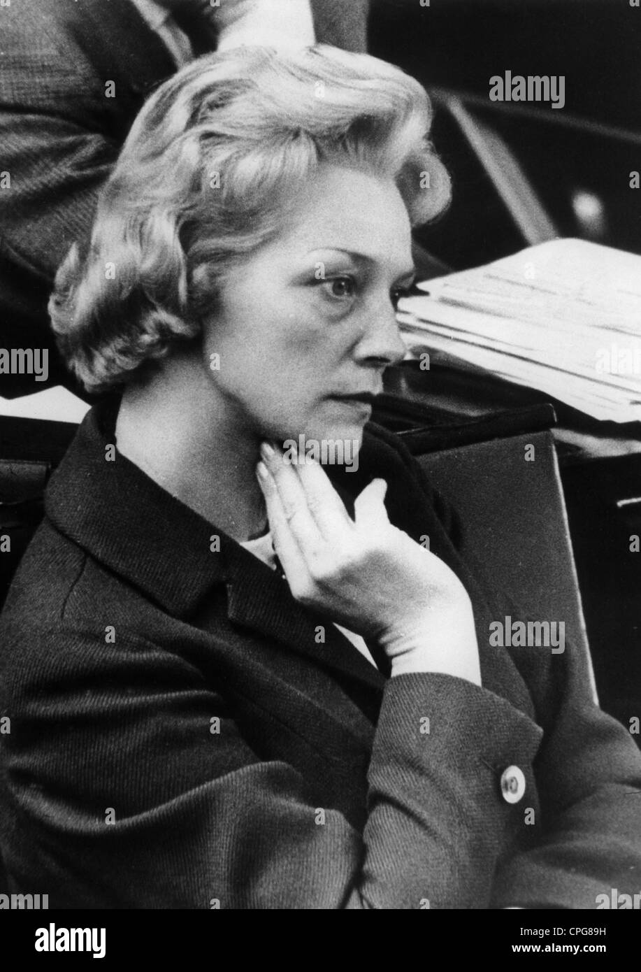 Annemarie Renger Stockfotos & Annemarie Renger Bilder Alamy