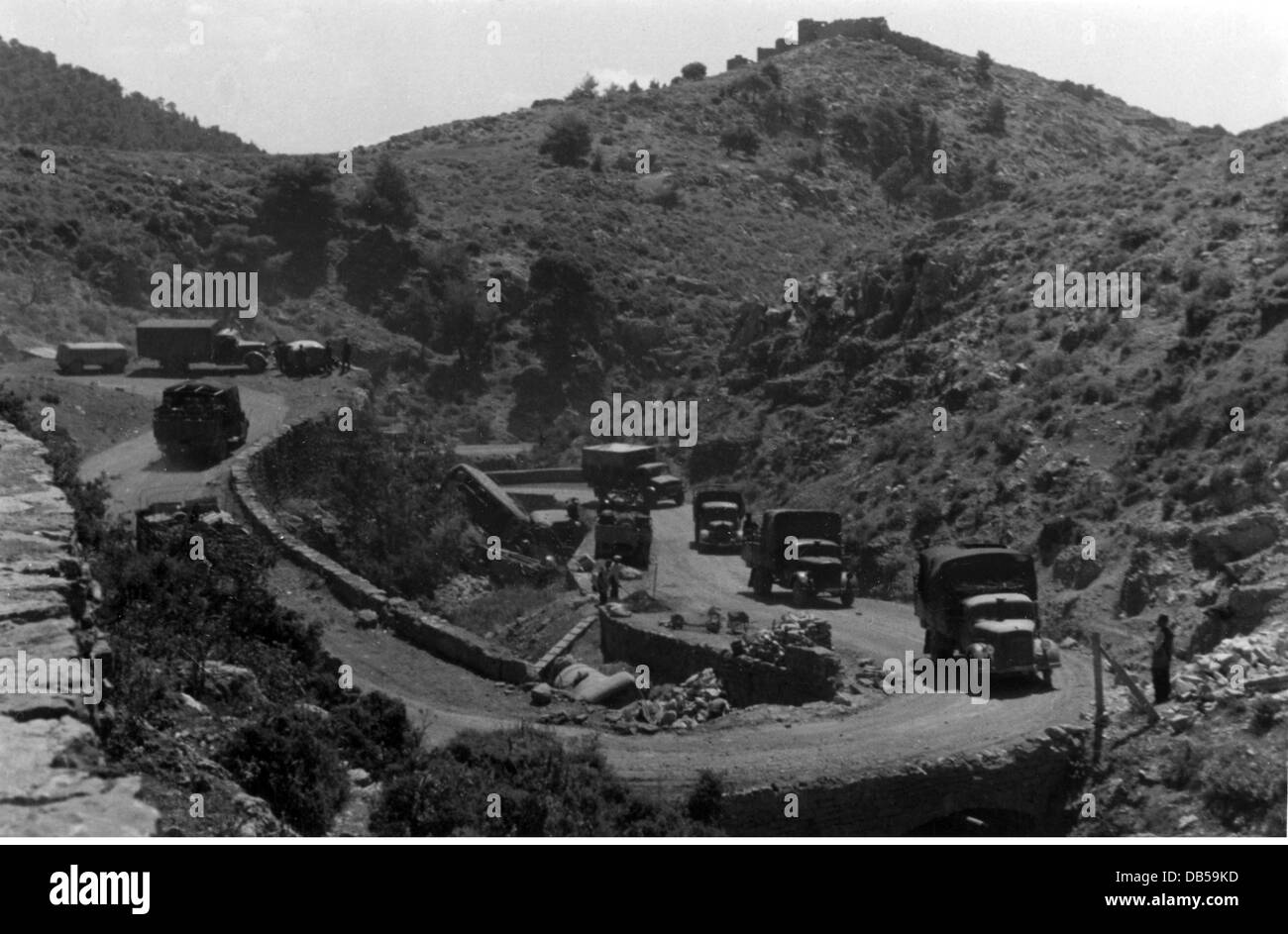 Veranstaltungen, zweiten Weltkrieg / WWII, Griechenland, Balkan Kampagne 1941 Wehrmacht