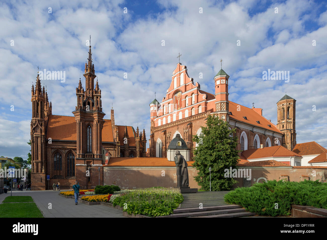 St Anna Kirche Und Bernhardiner Senamiestis Oder Altstadt Vilnius