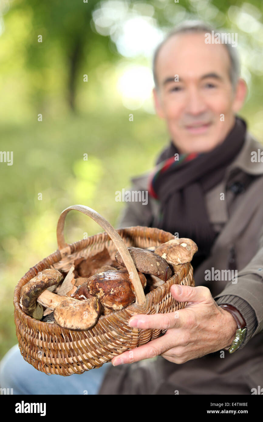 Treffen mit einem älteren mann