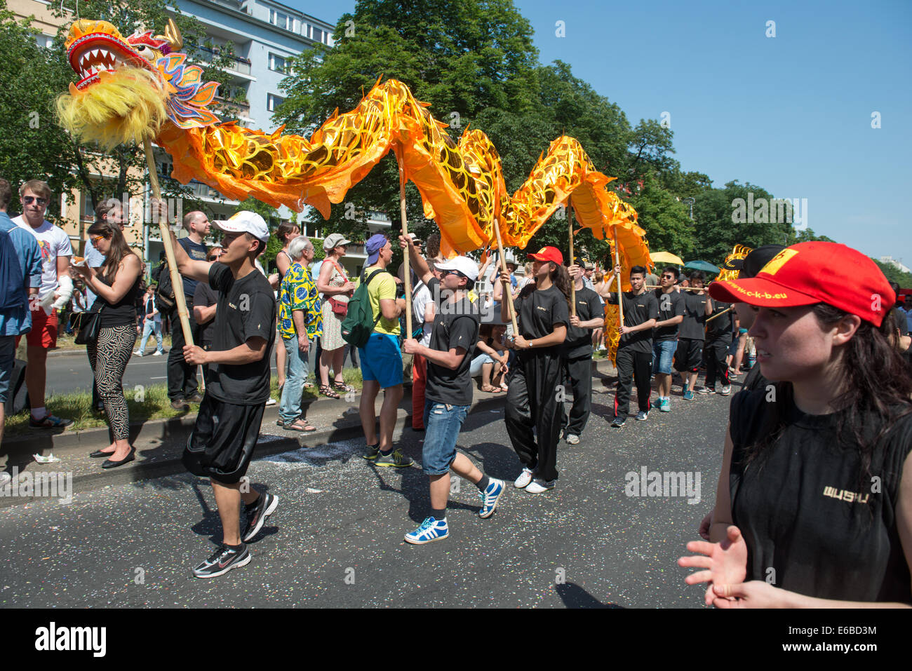 Teilnehmer Am Karneval Der Kulturen Karneval Der Kulturen Eines Der