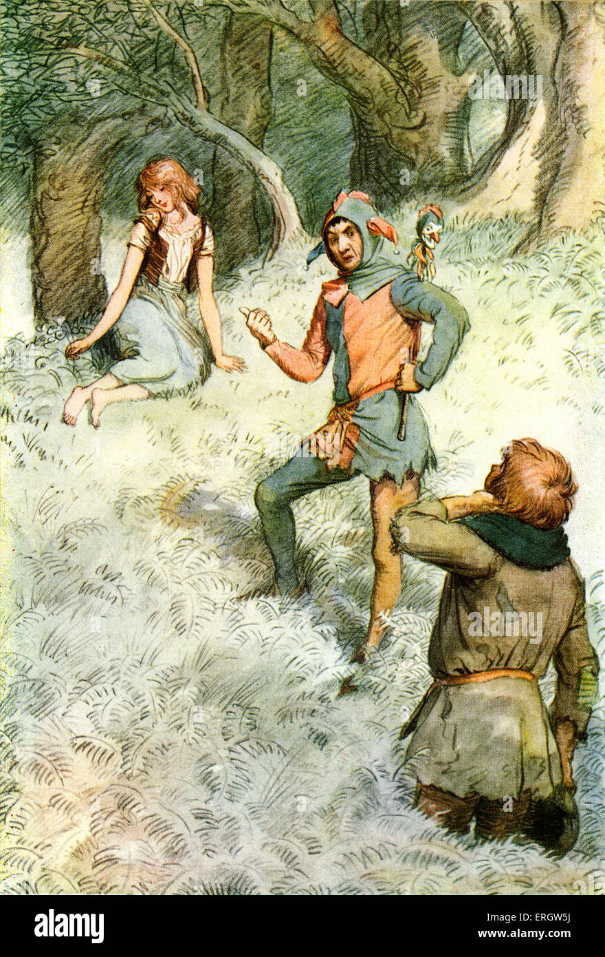 As You Like It Komodie Von William Shakespeare Illustriert