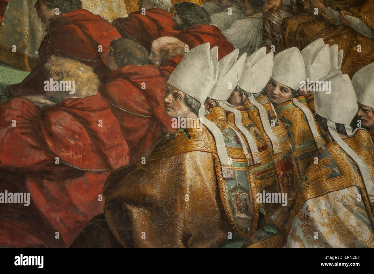 ein Priticular der Krönung Karls des großen Stockfoto, Bild 83441443 Alamy