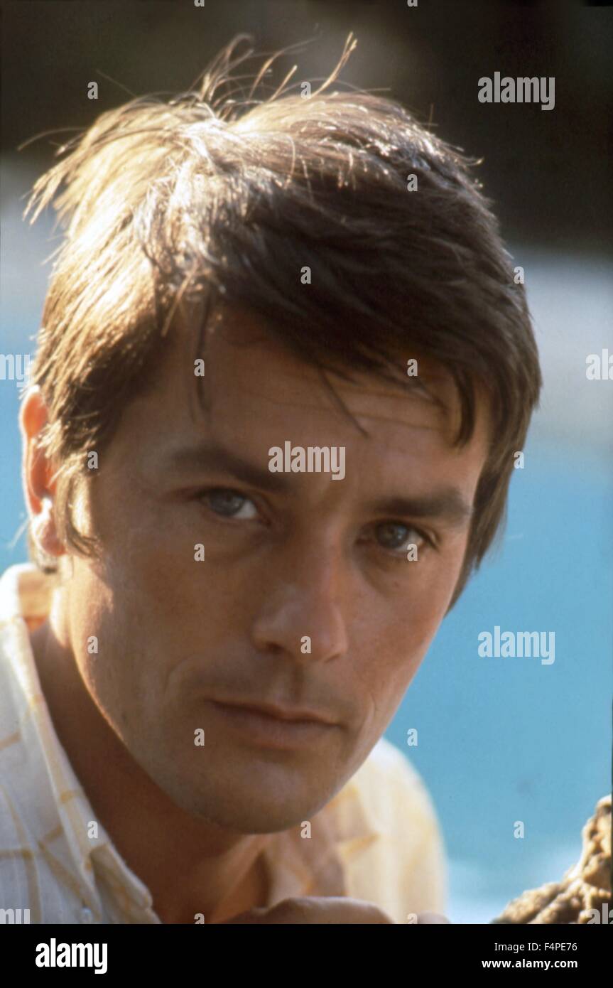 Alain Delon La Piscine Regie Jacques Deray Stockfotografie 46400 | Hot Sex  Picture